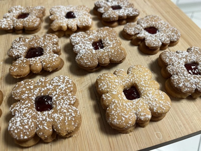 Cliquez pour zoomer ! Sablés à la confiture Thermomix par Pleby