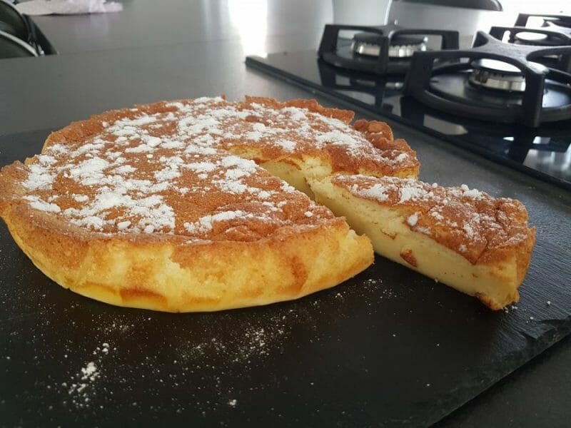 Cliquez pour zoomer ! Gâteau magique à la vanille Thermomix par Ju_Sky