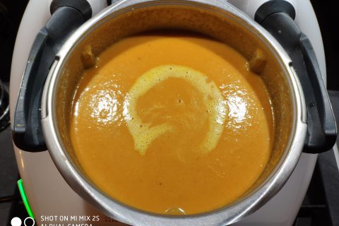 Cliquez pour zoomer ! Velouté de potiron au Thermomix