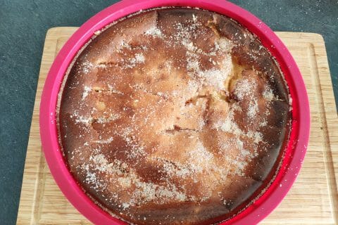 Cliquez pour zoomer ! Flognarde aux pommes (clafoutis aux pommes) au Thermomix
