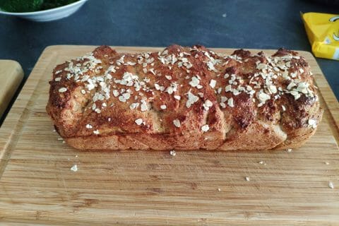Cliquez pour zoomer ! Pain aux flocons d’avoine et au miel au Thermomix