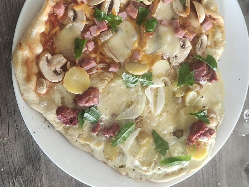 Cliquez pour zoomer ! Pâte à pizza Thermomix par Chacoco63