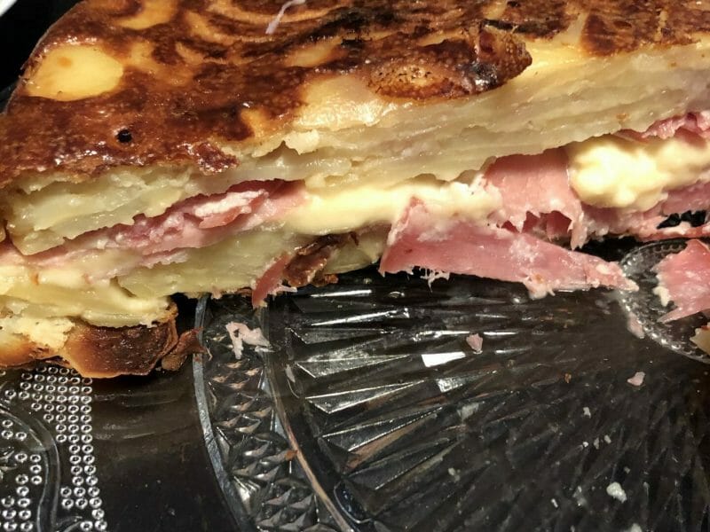 Cliquez pour zoomer ! Gâteau invisible raclette Thermomix par Chris