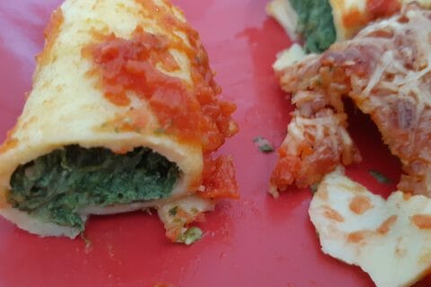 Cliquez pour zoomer ! Cannelloni ricotta et épinards Thermomix par louloutedeco