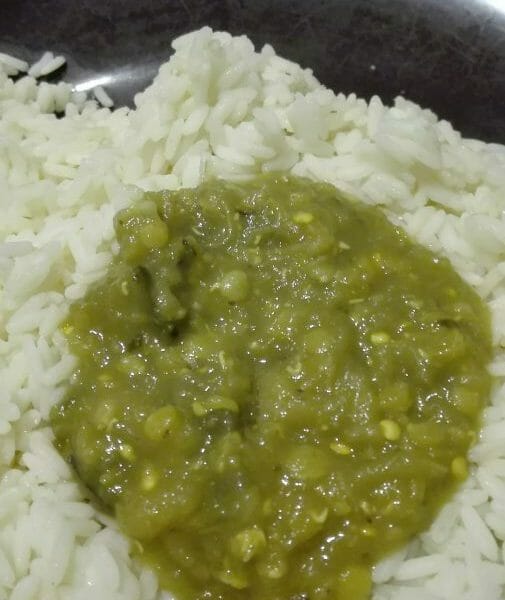 Cliquez pour zoomer ! Dhal d’aubergine et de lentilles corail Thermomix par muriel95