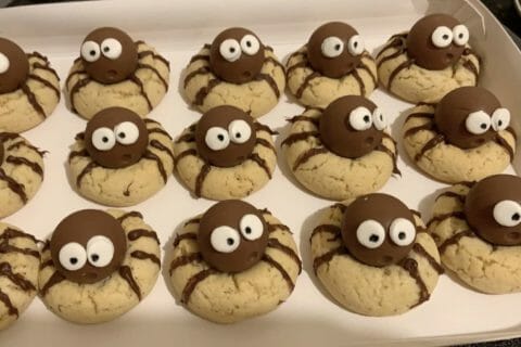Cliquez pour zoomer ! Spider cookies – cookies araignées Thermomix par Sofy13z