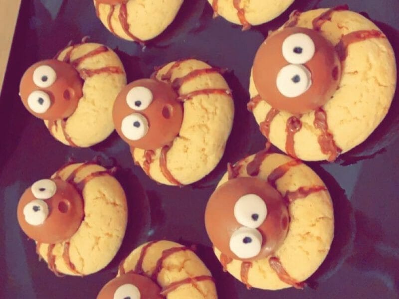 Cliquez pour zoomer ! Spider cookies – cookies araignées Thermomix par Sofy13z
