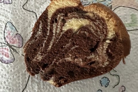 Cliquez pour zoomer ! Gâteau zébré Thermomix par Yas192