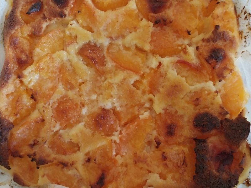 Cliquez pour zoomer ! Clafoutis aux abricots Thermomix par lady_caro