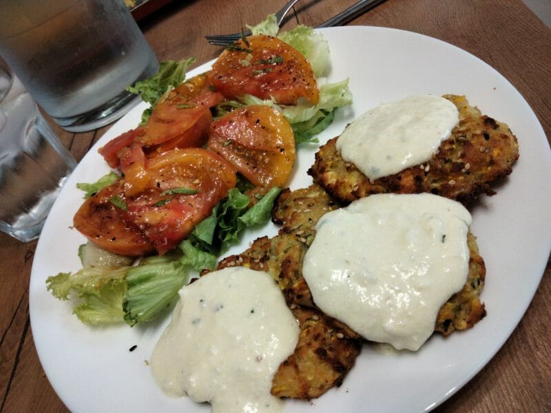 Cliquez pour zoomer ! Galettes de courgettes grecques Thermomix par sophinou1