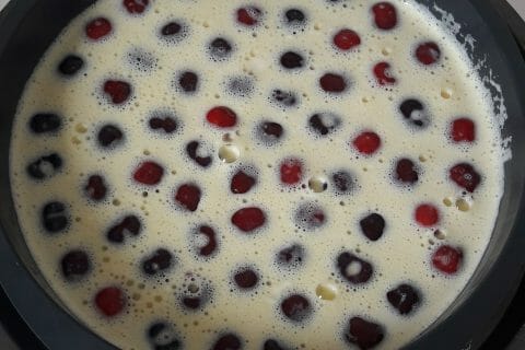 Cliquez pour zoomer ! Clafoutis aux cerises au Thermomix