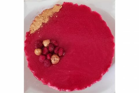 Cliquez pour zoomer ! Bavarois aux framboises Thermomix par Madnath