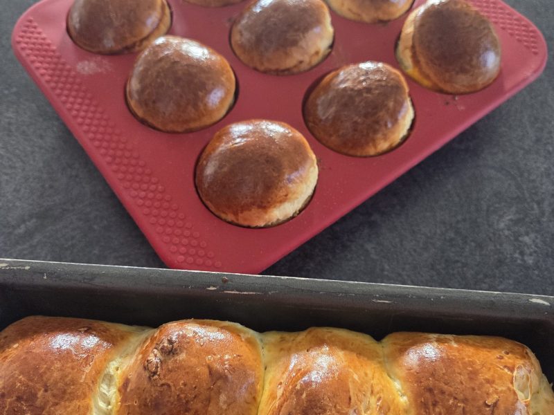 Cliquez pour zoomer ! Brioche tressée à la mie filante Thermomix par sarah61