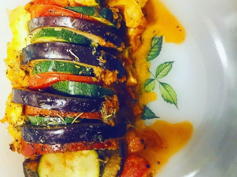 Cliquez pour zoomer ! Tian de légumes et mozarella Thermomix par Chloe-Lucy-Paris