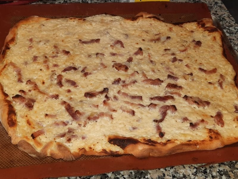 Cliquez pour zoomer ! Flammekueche traditionnelle Thermomix par josephine_40