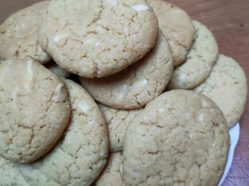 Cliquez pour zoomer ! Cookies aux pépites de chocolat blanc Thermomix par chepa_1