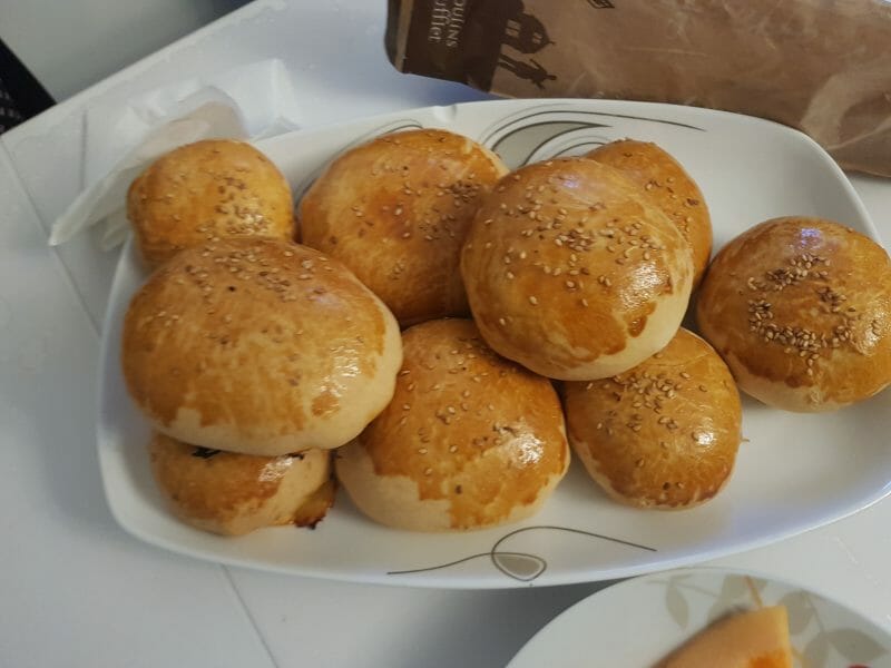 Cliquez pour zoomer ! Bun’s jambon fromage Thermomix par Dalel