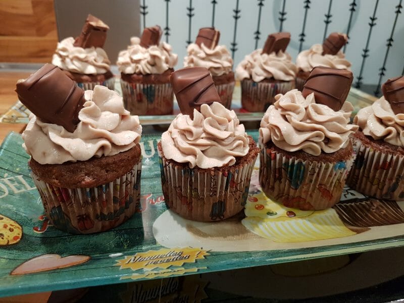 Cliquez pour zoomer ! Cupcakes Kinder Thermomix par Dalel