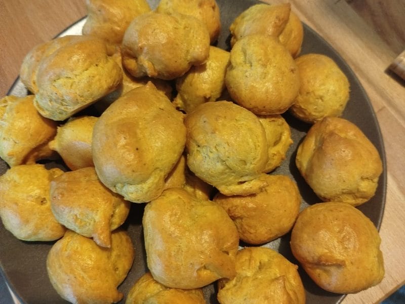 Cliquez pour zoomer ! Gougères au curry Thermomix par gregfunk