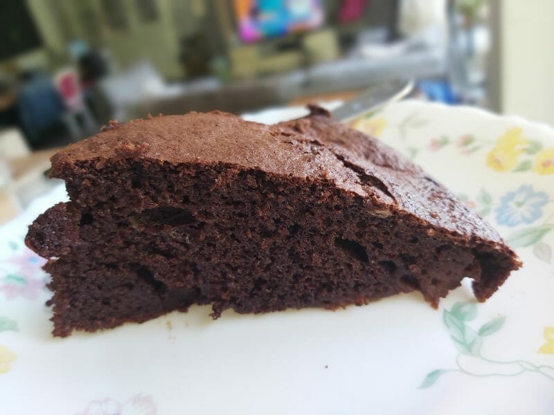 Cliquez pour zoomer ! Gâteau au chocolat et courgettes Thermomix par dfontainem