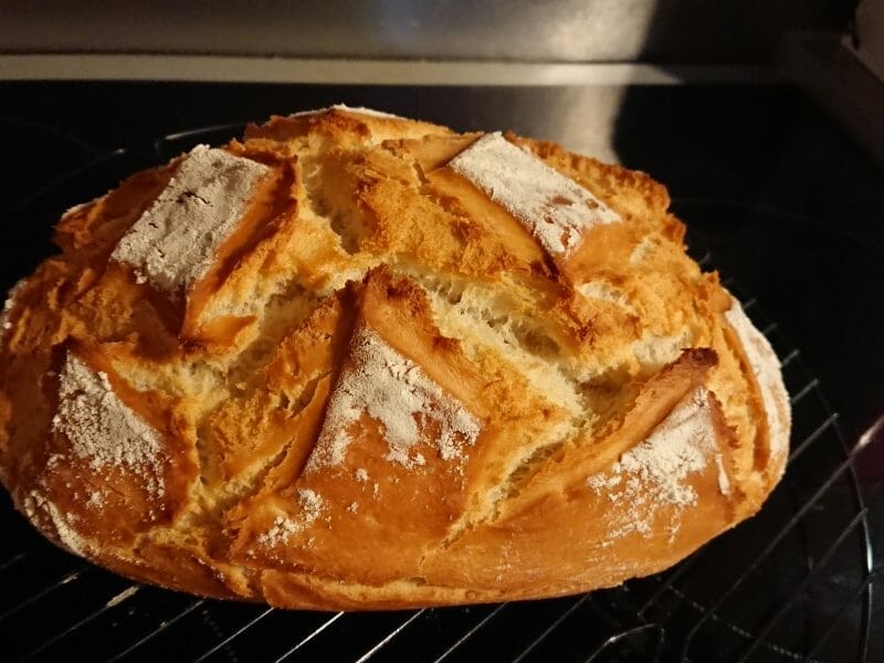 Cliquez pour zoomer ! Pain Cocotte Thermomix par NANOUCOCO