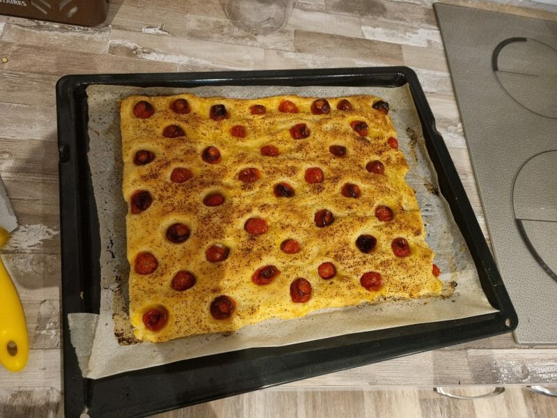 Cliquez pour zoomer ! Focaccia des Pouilles Thermomix par laetitiab38