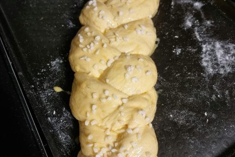 Cliquez pour zoomer ! Brioche tressée à la mie filante Thermomix par Nadg74