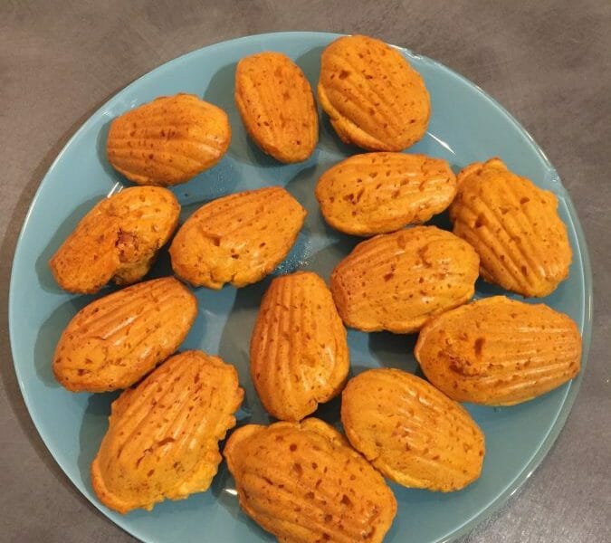 Cliquez pour zoomer ! Madeleines au chorizo Thermomix par Stasia