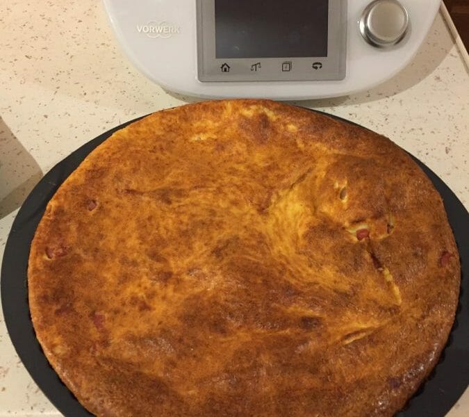 Cliquez pour zoomer ! Quiche sans pâte Thermomix par Stasia