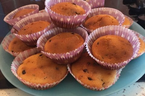 Cliquez pour zoomer ! Muffins aux pépites de chocolat Thermomix par Stasia
