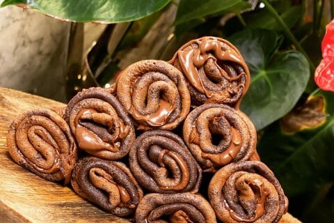 Cliquez pour zoomer ! Crêpes au chocolat Thermomix par thermomix_khawla