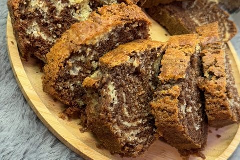 Cliquez pour zoomer ! Marbré au chocolat Thermomix par thermomix_khawla