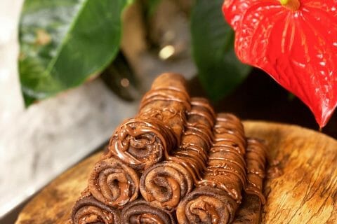 Cliquez pour zoomer ! Crêpes au chocolat Thermomix par thermomix_khawla