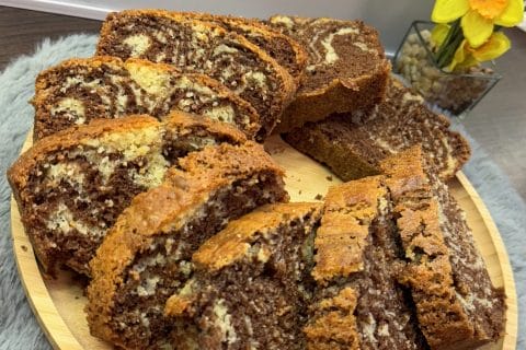 Cliquez pour zoomer ! Marbré au chocolat Thermomix par thermomix_khawla