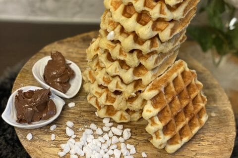 Cliquez pour zoomer ! Gaufres Liégeoises Thermomix par thermomix_khawla