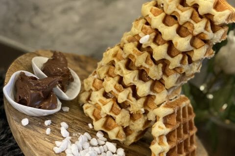 Cliquez pour zoomer ! Gaufres Liégeoises Thermomix par thermomix_khawla