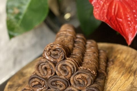 Cliquez pour zoomer ! Crêpes au chocolat Thermomix par thermomix_khawla