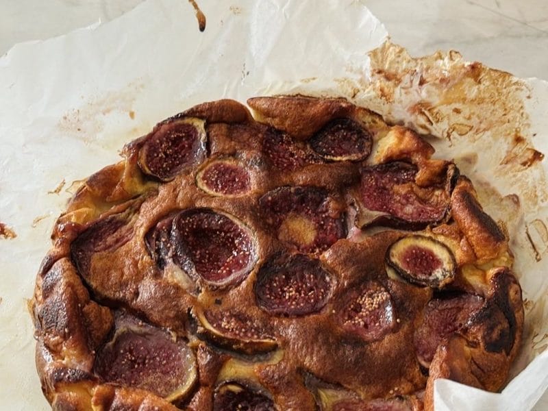 Cliquez pour zoomer ! Clafoutis aux figues Thermomix par lucie_588