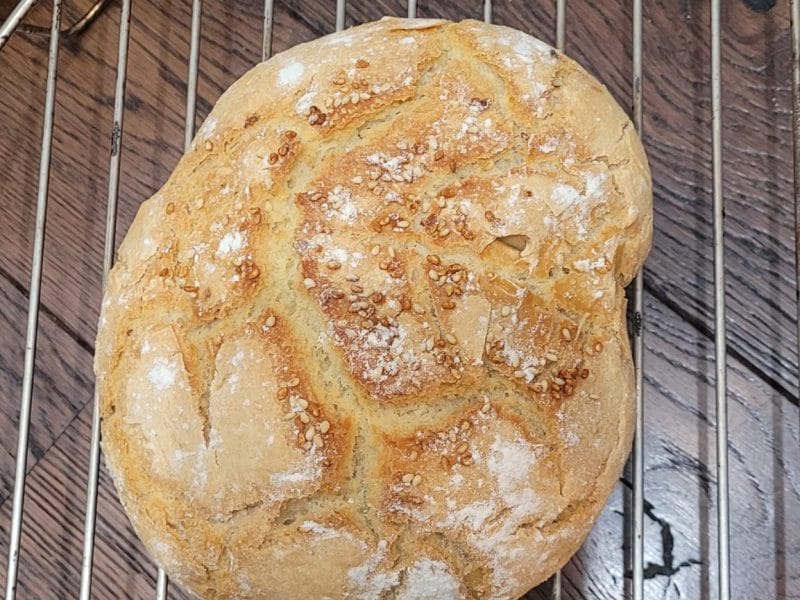 Cliquez pour zoomer ! Pain d’épeautre en cocotte Thermomix par lucie_588