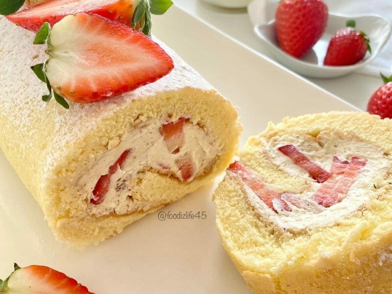 Cliquez pour zoomer ! Roulé à la mangue Thermomix par foodizlife45