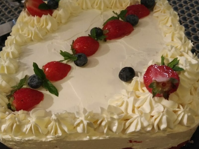 Cliquez pour zoomer ! Fraisier Thermomix par emiliehd69000