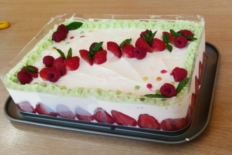 Cliquez pour zoomer ! Fraisier Thermomix par emiliehd69000