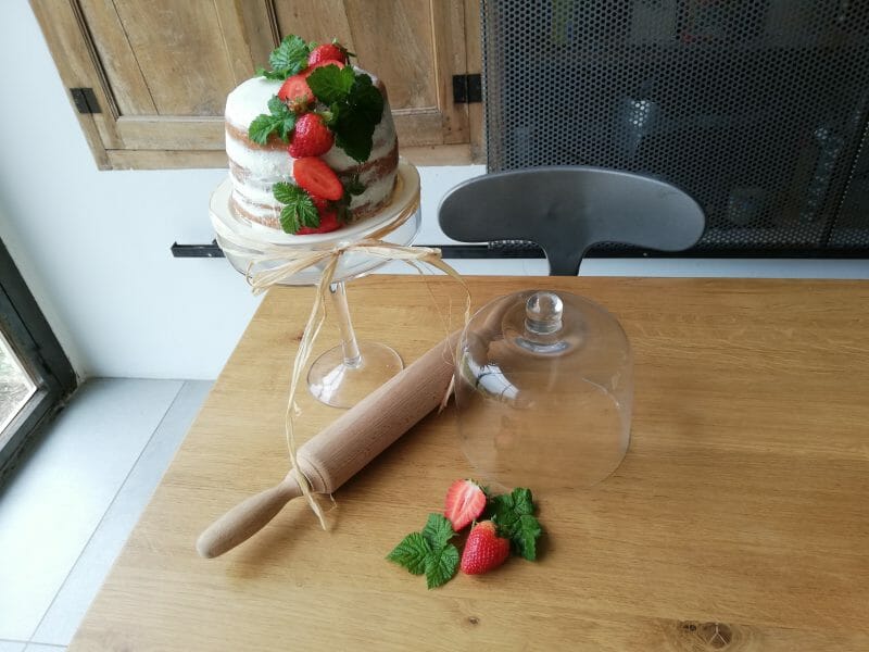 Cliquez pour zoomer ! Shortcake aux fraises Thermomix par Lolotte82800