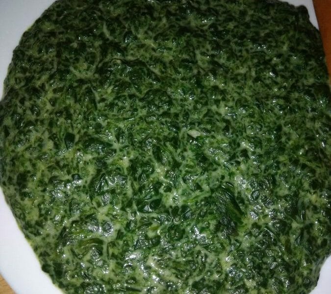 Cliquez pour zoomer ! Épinards frais à la crème Thermomix par Morgane16