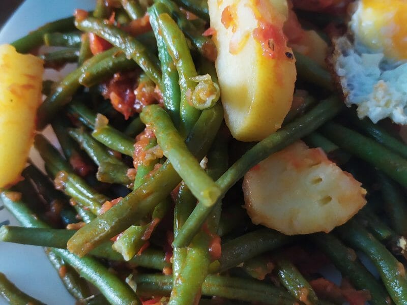 Cliquez pour zoomer ! Haricots verts à l’italienne Thermomix par Morgane16