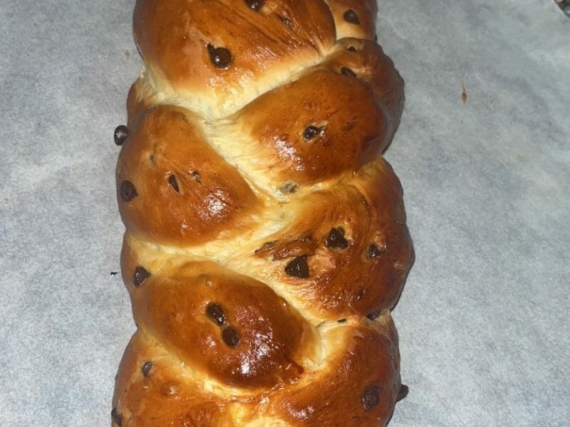 Cliquez pour zoomer ! Brioche tressée à la mie filante Thermomix par nouns06