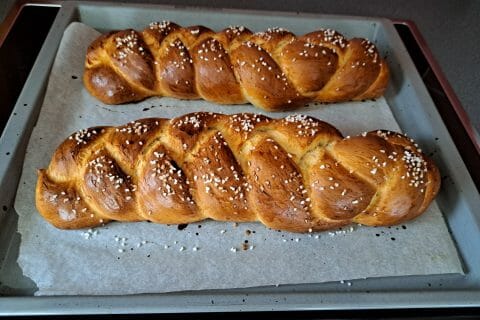 Cliquez pour zoomer ! Brioche tressée à la mie filante Thermomix par fifi1311