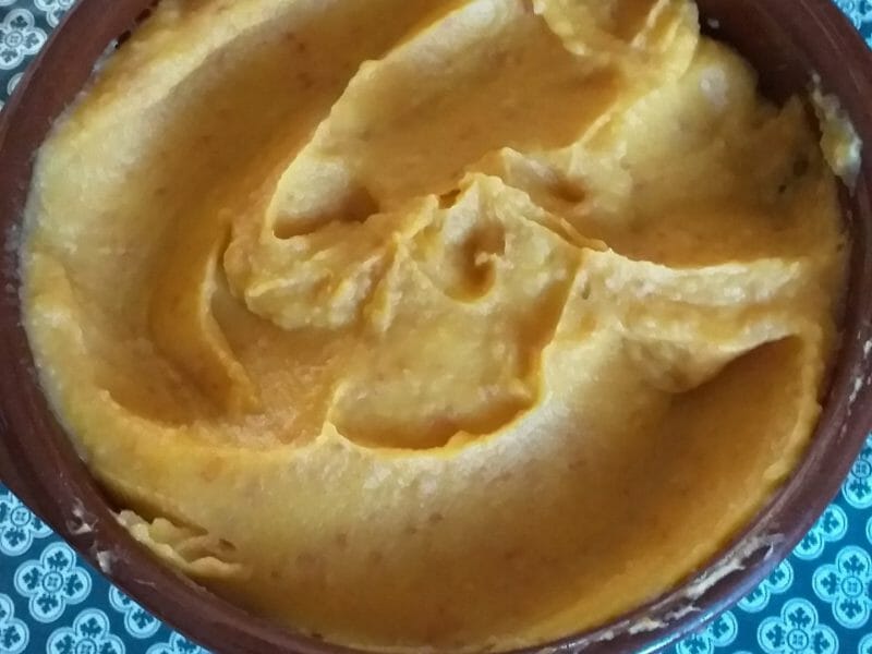 Cliquez pour zoomer ! Purée de potimarron au chorizo Thermomix par Christine