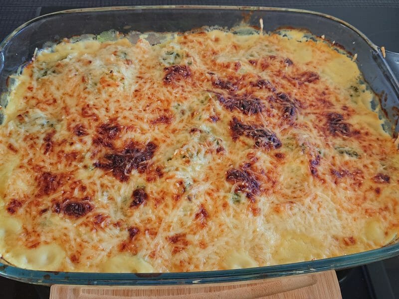 Cliquez pour zoomer ! Gratin de poulet et brocolis Thermomix par Manue6666