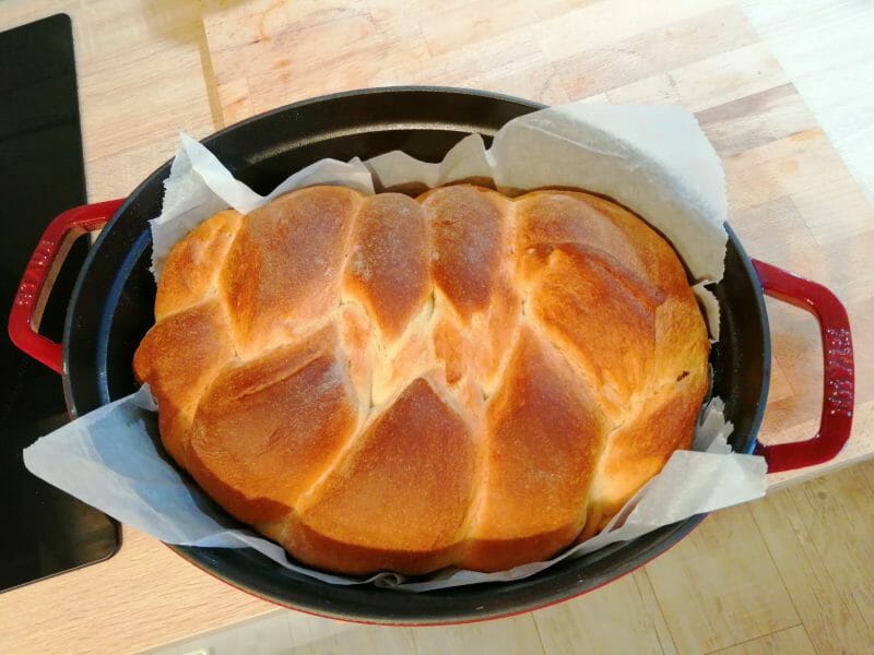 Cliquez pour zoomer ! Brioche cocotte Thermomix par Emelinecuisine